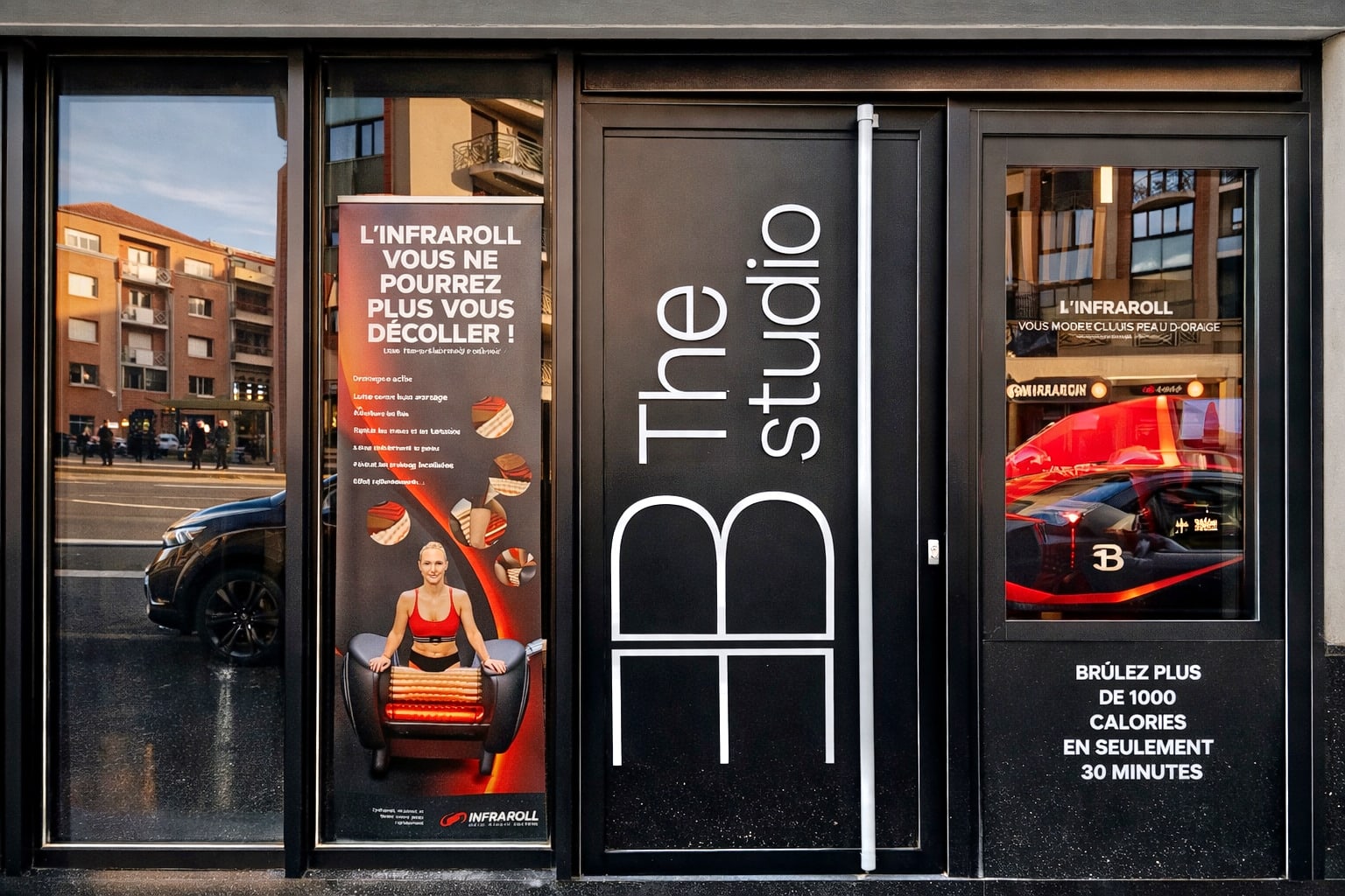 Devanture du studio Eaven Body à Toulouse