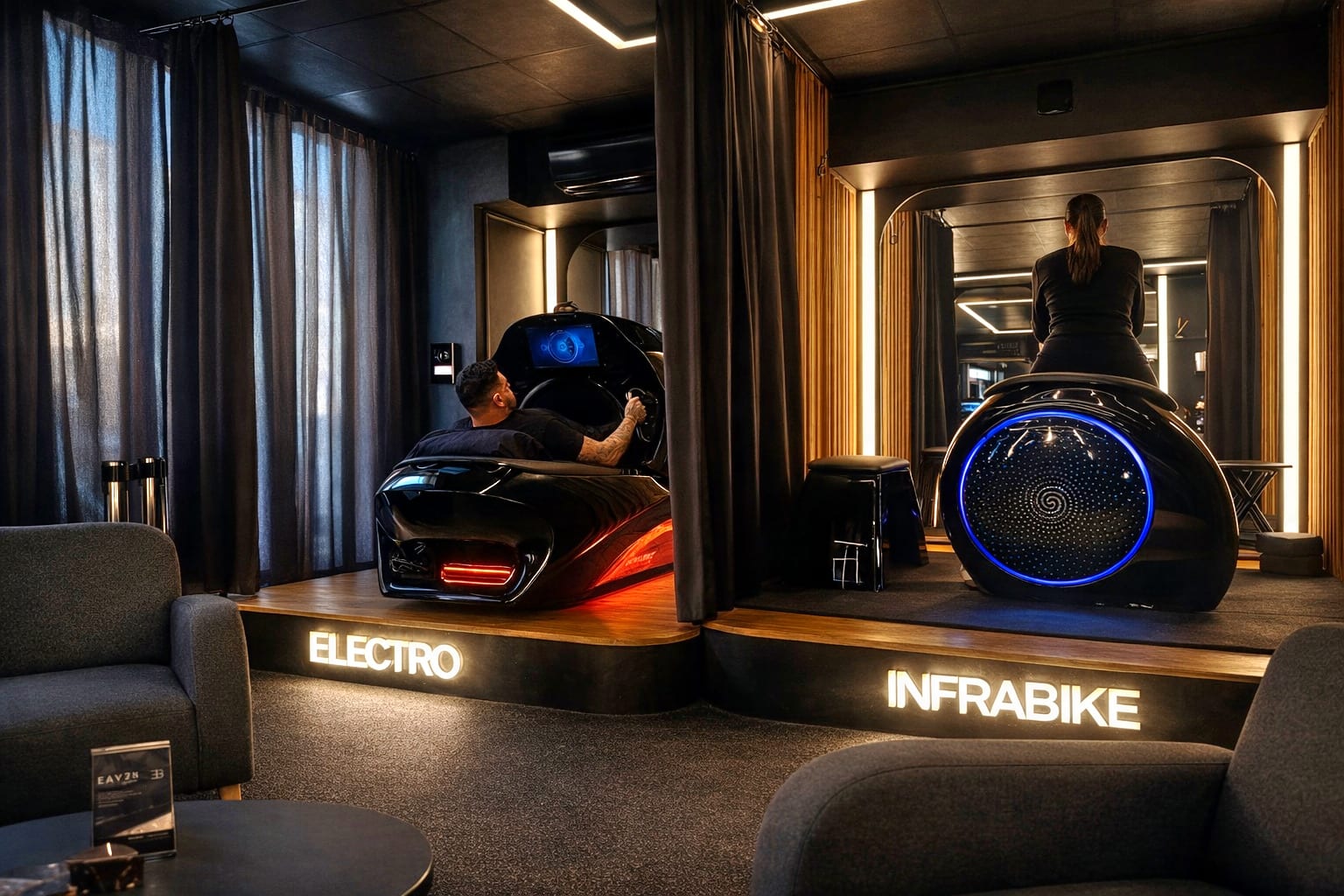 Espace Electro et Infrabike du centre Eaven Body Toulouse
